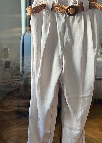 Zara kemerli pantolon - Görsel 3