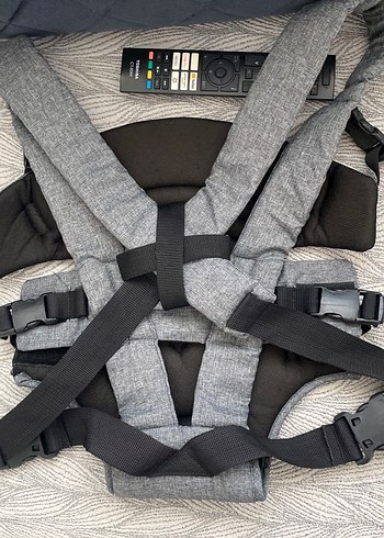 Gri Bebek Taşıyıcı Kanguru - Görsel 2