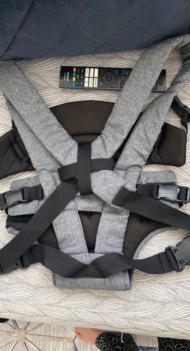 Gri Bebek Taşıyıcı Kanguru - Görsel 2