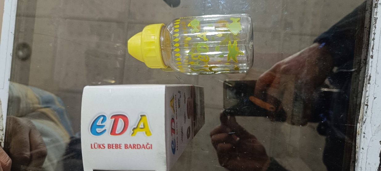 Sarı Renkli EDA Bebek Bardağı - Görsel 3