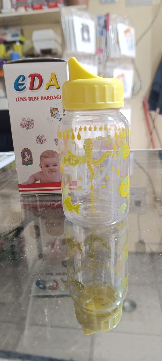 Sarı Renkli EDA Bebek Bardağı - Görsel 2