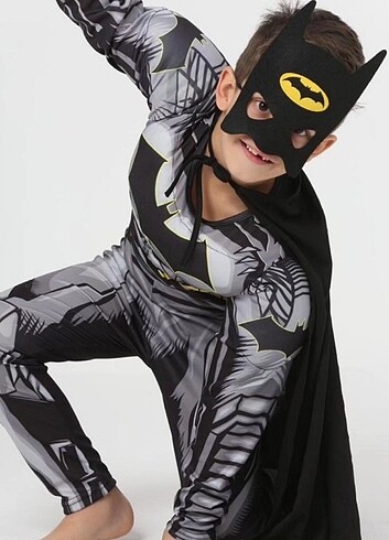 7 Yaş Beden Batman Kostum
