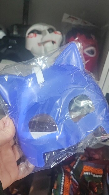Pijamaskeliler Kedi çocuk maskesi