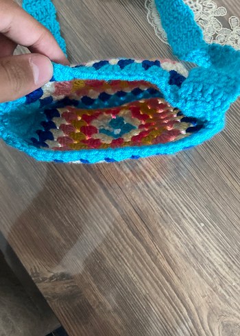  Beden Renkli Bağlamalı Bebek Çantası