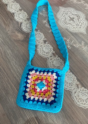 Renkli Bağlamalı Bebek Çantası