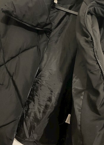 Kadın Siyah Kapitone Midi Kış Montu - Görsel 2