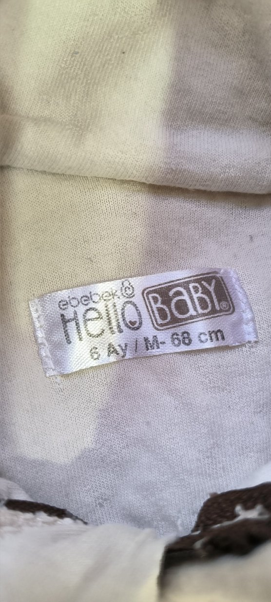 ebebek Kahverengi Bebek Polar Tulum - Görsel 2