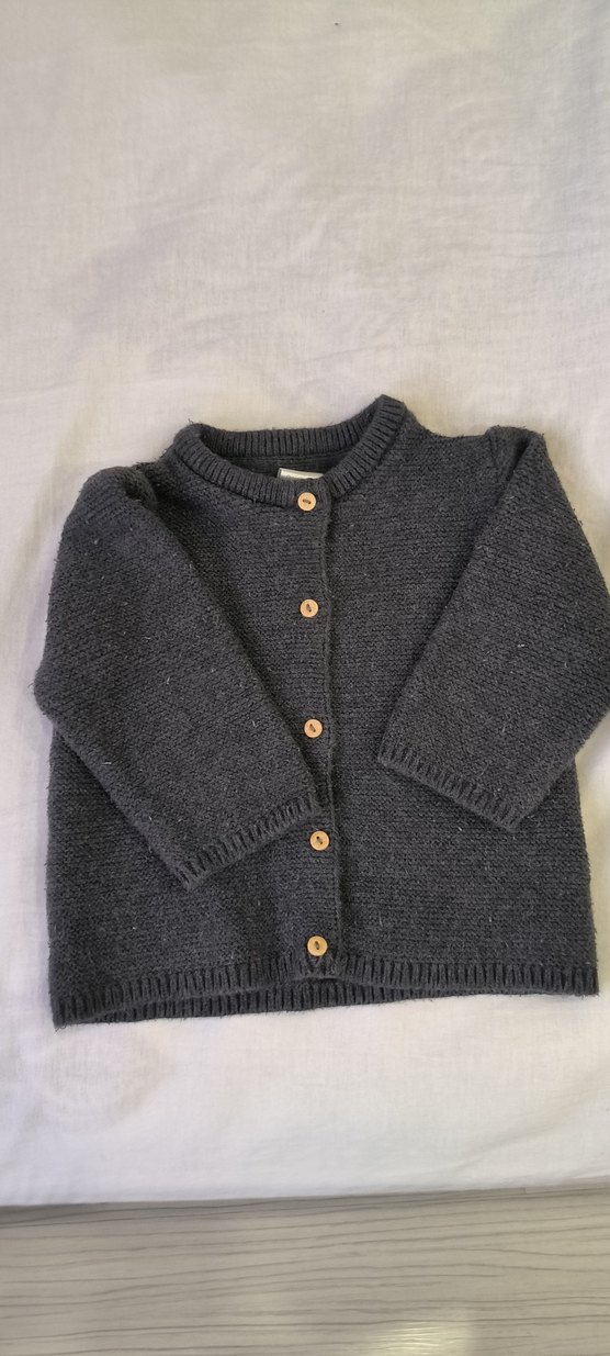 H&M Erkek Çocuk Triko Hırka - Rahat Kesim, Düğmeli - Görsel 3