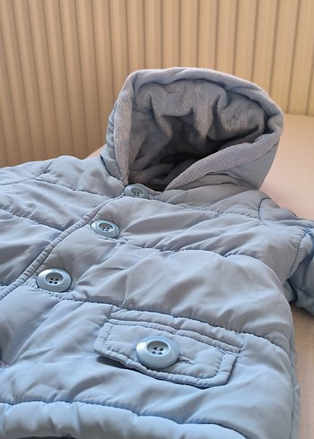 MotherCare düğmeli bebek erkek montu - Görsel 3