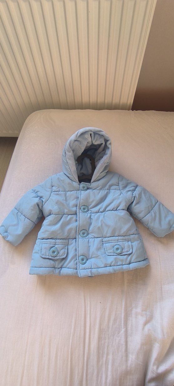 MotherCare düğmeli bebek erkek montu - Görsel 2