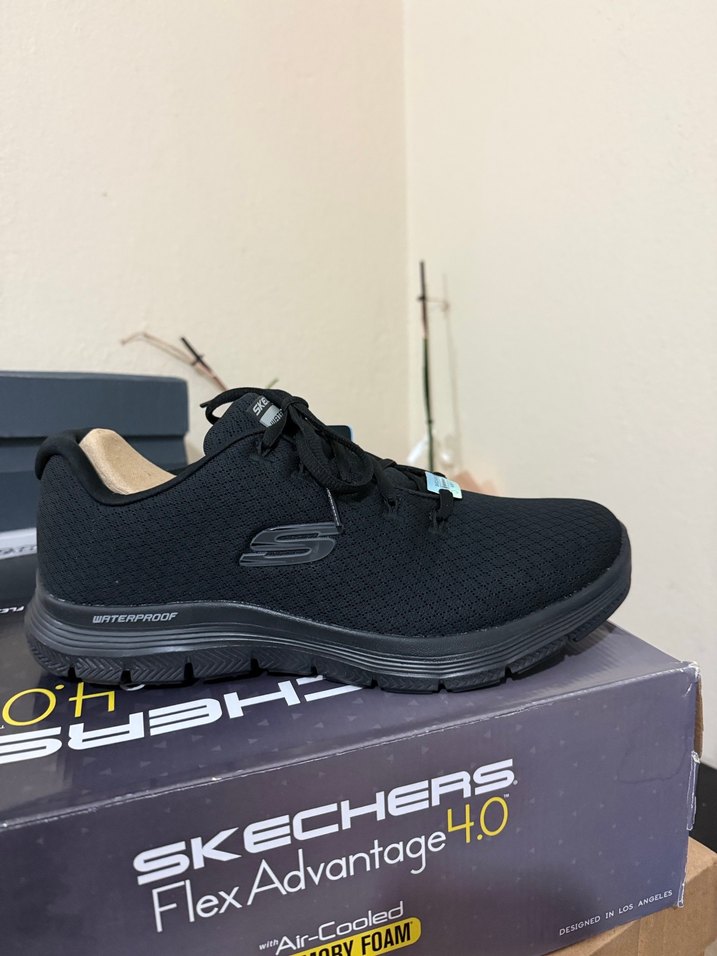 Siyah Erkek Spor Ayakkabı Bağcıklı - Görsel 3