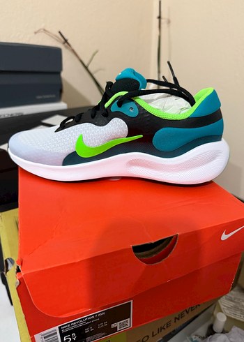 Renkli Bağcıklı çocuk  Spor Ayakkabı - Görsel 2