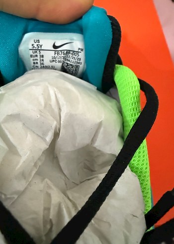 Renkli Bağcıklı çocuk  Spor Ayakkabı - Görsel 5