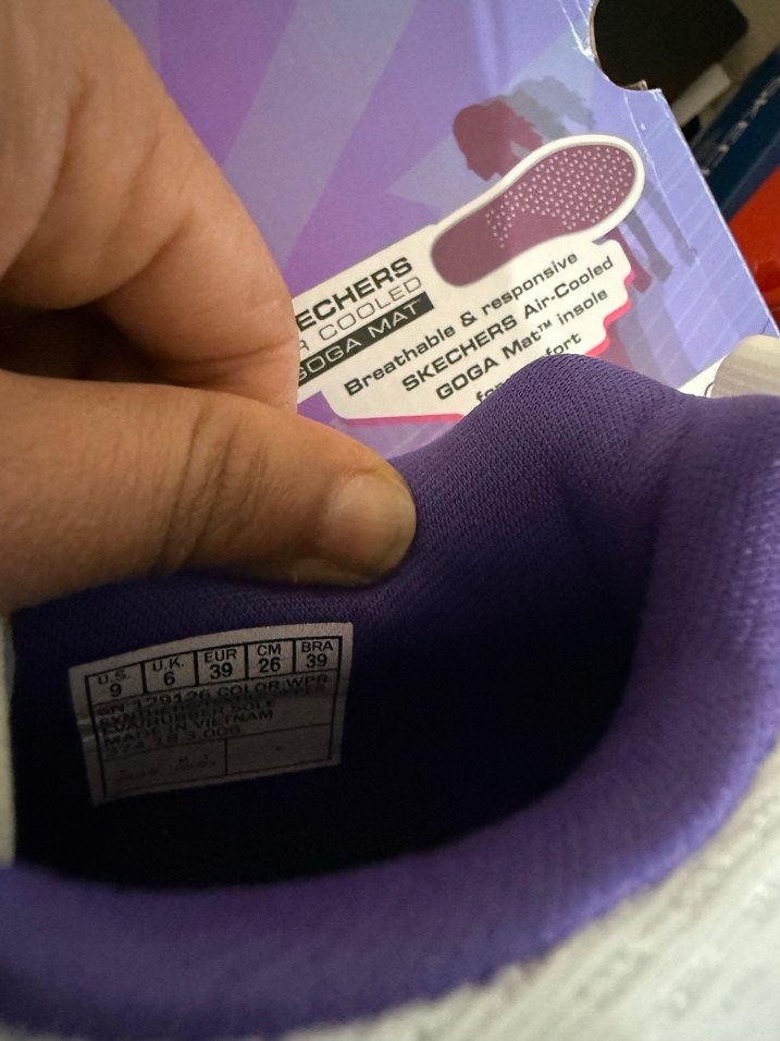 Skechers Beyaz Renkli Kadın Spor Ayakkabı - Görsel 5