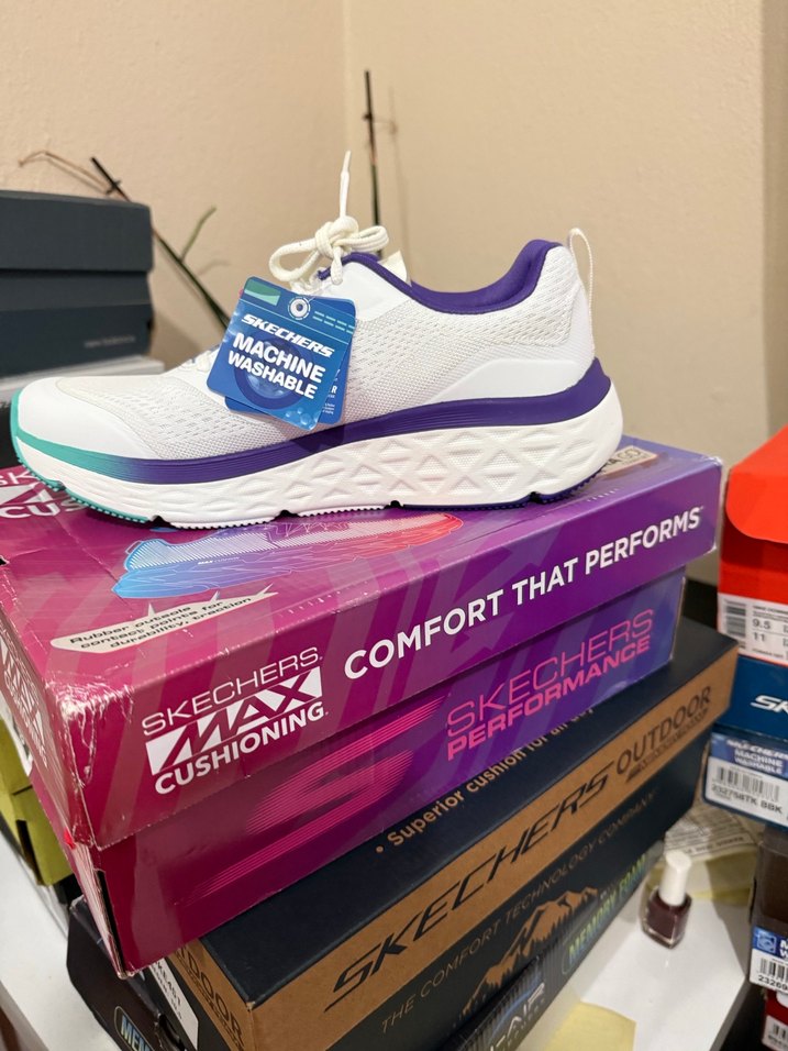 Skechers Beyaz Renkli Kadın Spor Ayakkabı - Görsel 3