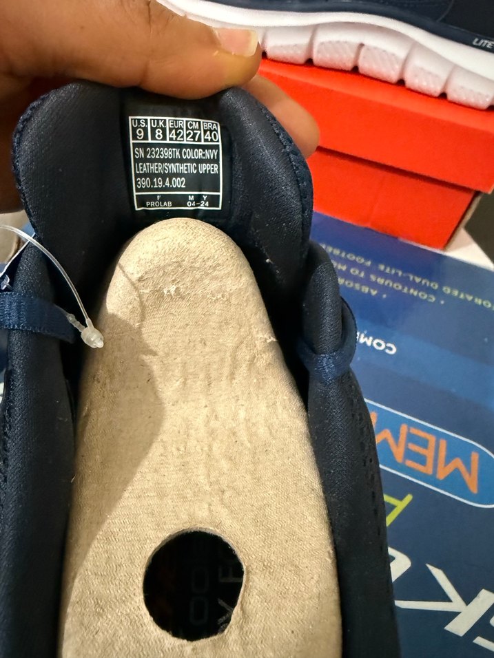 Skechers Erkek Renkli Elastik Spor Ayakkabı - Görsel 4