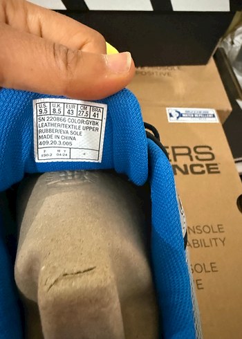 Skechers  Spor Ayakkabı Velcro Detaylı - Görsel 4