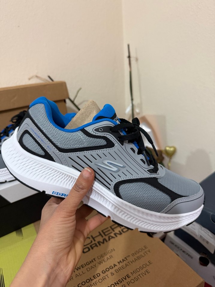 Skechers  Spor Ayakkabı Velcro Detaylı - Görsel 2