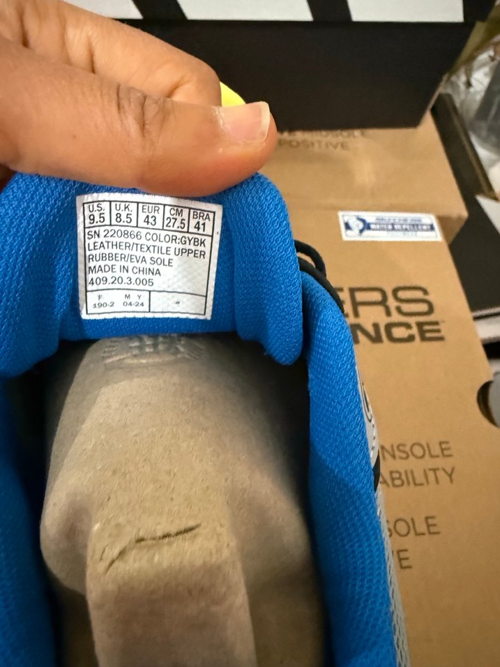 Skechers  Spor Ayakkabı Velcro Detaylı - Görsel 4