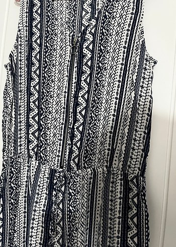 Kadın Desenli Uzun Tulum - Görsel 3