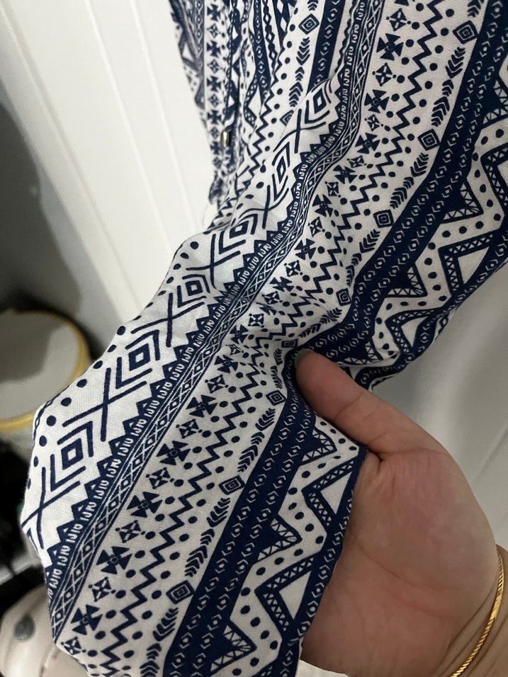 Kadın Desenli Uzun Tulum - Görsel 4