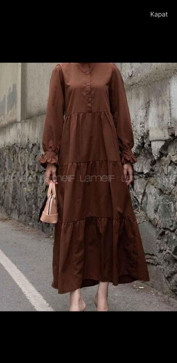 Tesettür elbise - Görsel 2