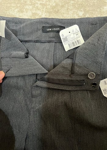 LC Waikiki Lcw Vision Gri Kumas Pantolon