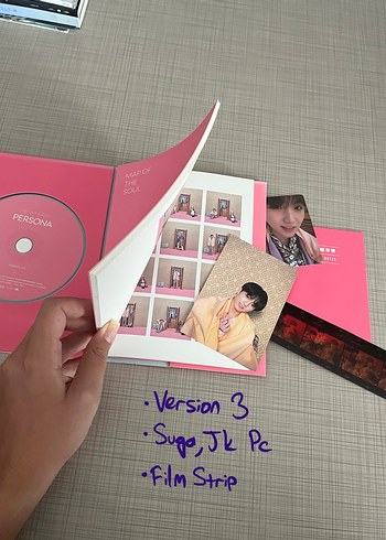 BTS Map of the Soul PERSONA Version 3 Albüm