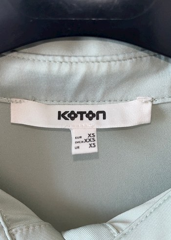 Koton Uzun Kollu Büzgülü Bej Gömlek