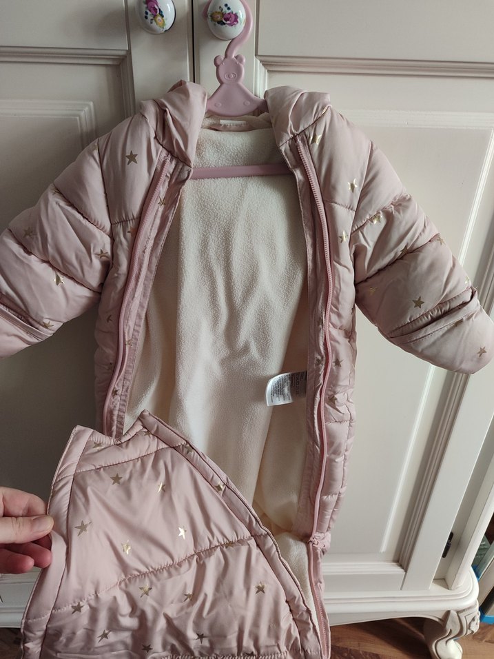 H&M marka bebek astronot tulum. Kış ayında en  ideal yenidoğan - Görsel 3