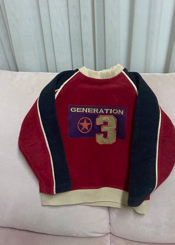 Bordo Erkek Çocuk Uzun Kollu Sweatshirt - Görsel 7