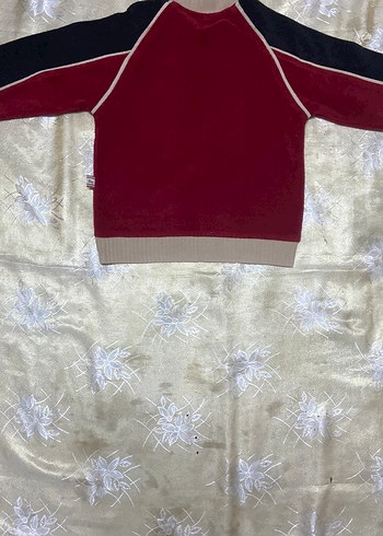 Bordo Erkek Çocuk Uzun Kollu Sweatshirt - Görsel 4