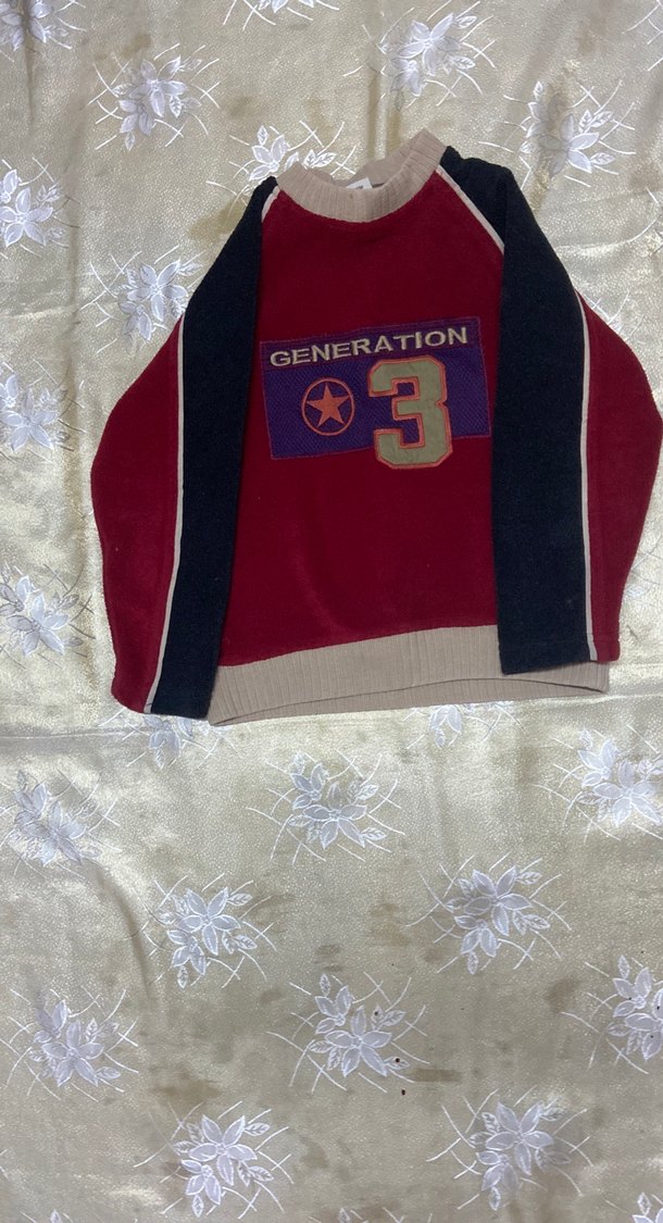 Bordo Erkek Çocuk Uzun Kollu Sweatshirt - Görsel 3