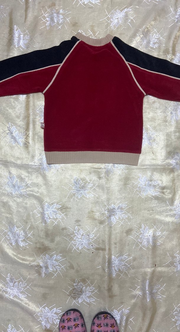 Bordo Erkek Çocuk Uzun Kollu Sweatshirt - Görsel 4