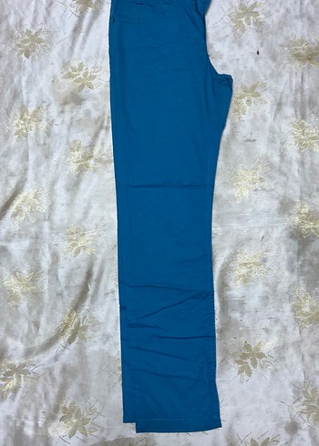 Erkek Mavi Kemerli Pantolon - Görsel 7