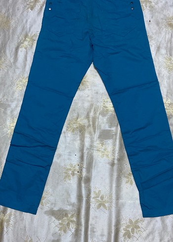 Erkek Mavi Kemerli Pantolon - Görsel 5