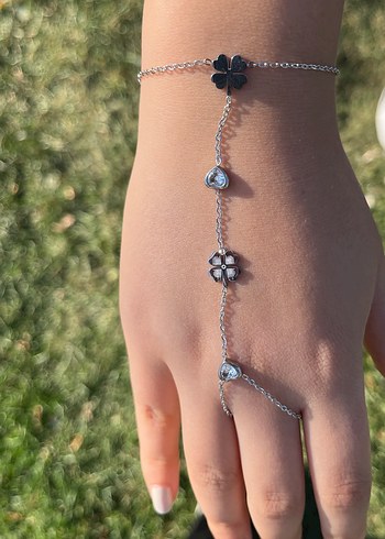 Çelik yonca detaylı gümüş şahmeran - Görsel 2