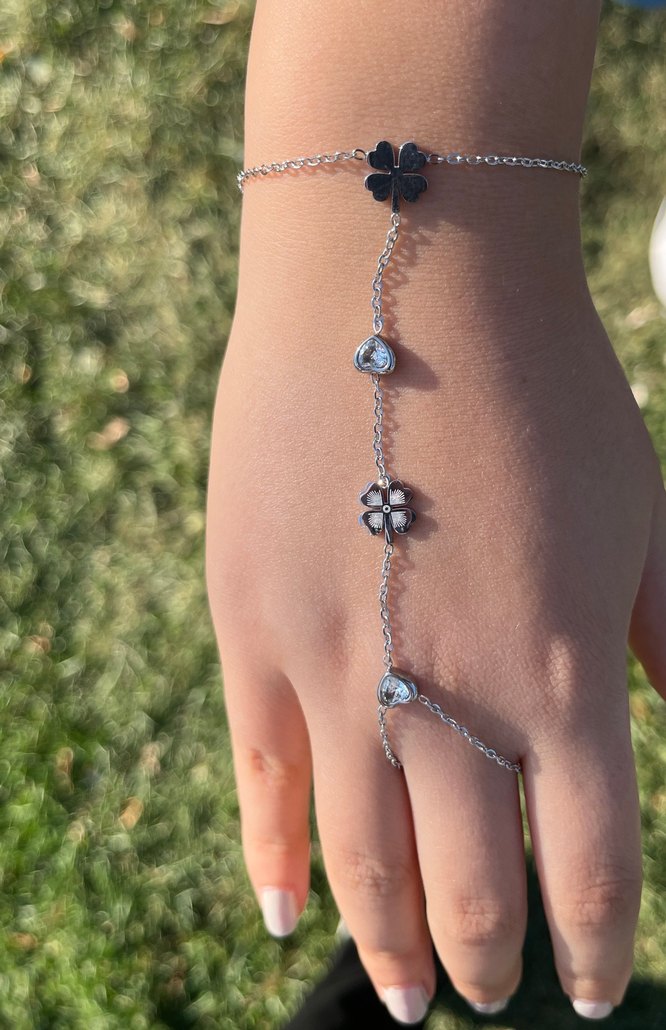 Çelik yonca detaylı gümüş şahmeran - Görsel 2