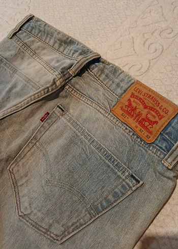 Levi's 511 Buz Mavisi Denim Jean - Görsel 3