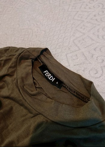 Haki Kadın Uzun Kollu Basic Body - Görsel 3