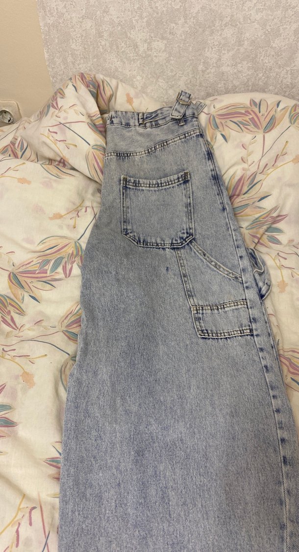 Buz mavisine yakın baggy pantolon - Görsel 2