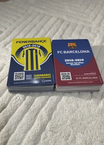 Fenerbahçe ve FC Barcelona 2018-2019 Sezon Taraftar Kartları
