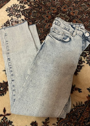 Gri denim defacto jean - Görsel 3