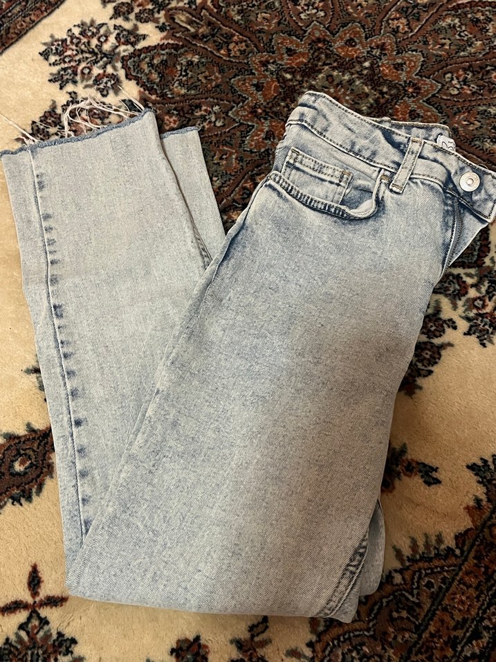 Gri denim defacto jean - Görsel 3