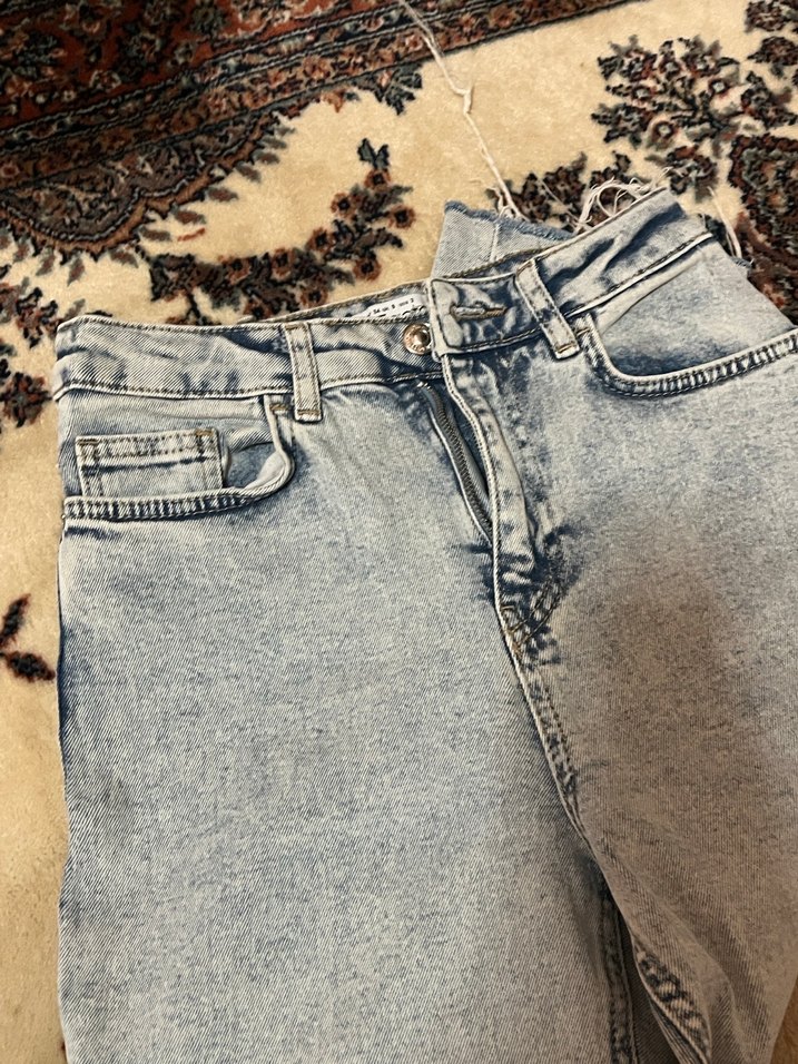 Gri denim defacto jean - Görsel 4