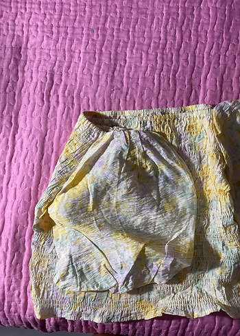 Balon kop marka yazlık çiçekli crop - Görsel 4