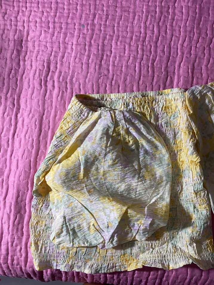 Balon kop marka yazlık çiçekli crop - Görsel 4