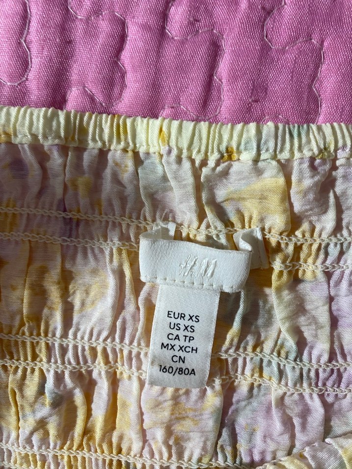 Balon kop marka yazlık çiçekli crop - Görsel 5