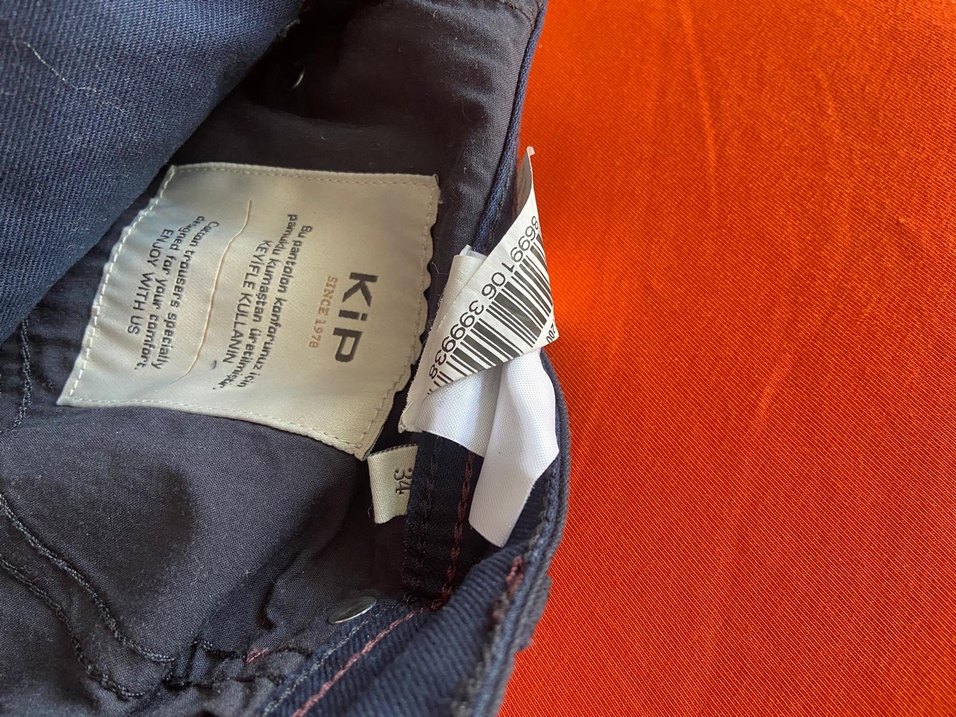 Kadın Mavi Denim Pantolon - Görsel 2