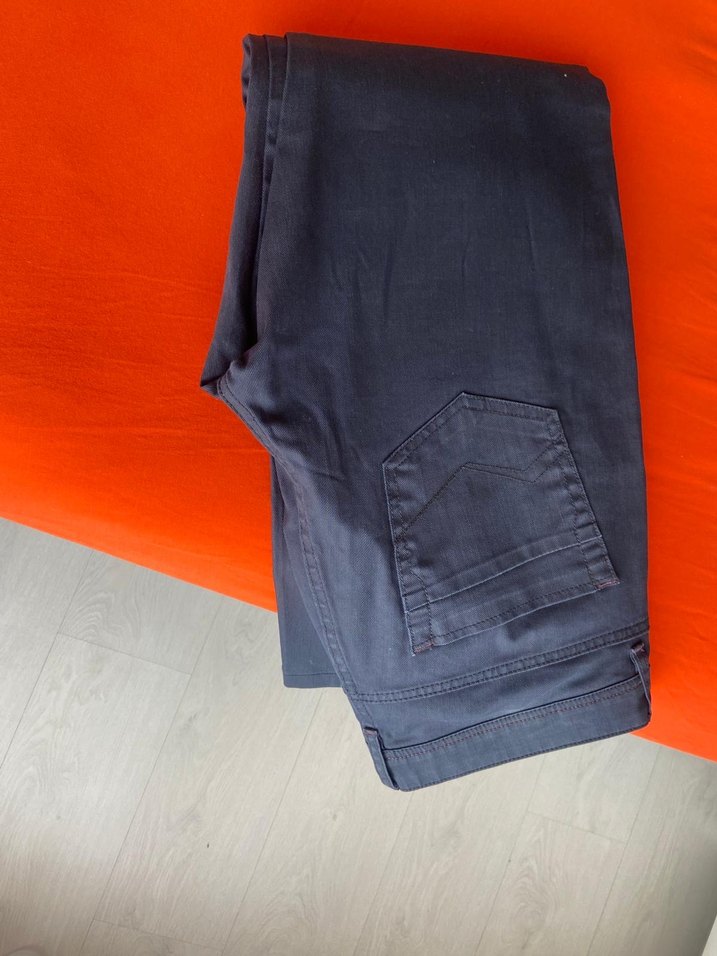 Kadın Mavi Denim Pantolon - Görsel 3